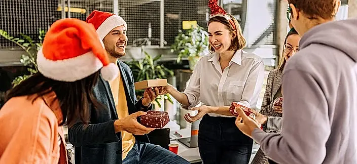 Scenic mountain landscape