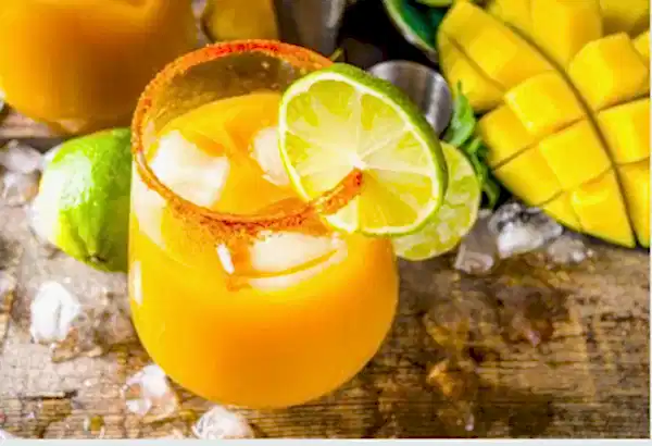 mixologist making drink